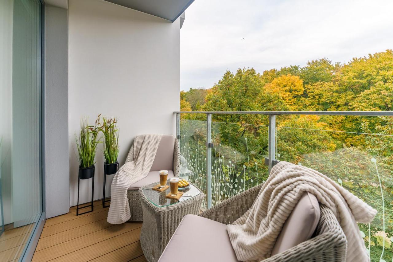 Apartamenty Fenomen: Premium Park & Sea View with Pool and Sauna Kolobrzeg Exterior photo